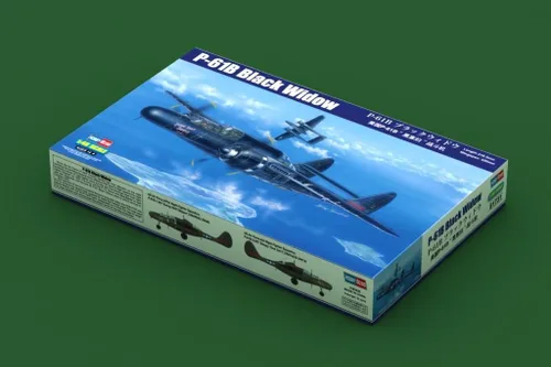 Vista 2 de Hobby Boss US P-61B Kit de aviones Black Widow Blanco