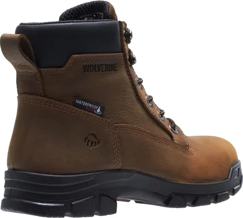 Vista 8 de WOLVERINE Men's Chainhand Steel-Toe Waterproof 6" Boot Industrial Shoe