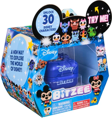 Vista 9 de Bitzee, Disney con 30 personajes interactivos en el interior, reacciona a deslizamientos, inclinaciones y toques, juguetes de Disney y regalos