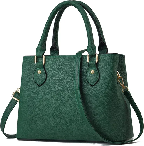 Vista 10 de CHICAROUSAL Monederos y bolsos de mano para mujeres, bolsos cruzados de cuero para mujeres, bolso de hombro tipo tote para mujeres