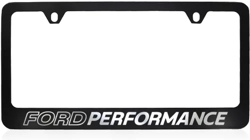 Vista 10 de Marco negro de plástico UV Ford Performance para matrícula