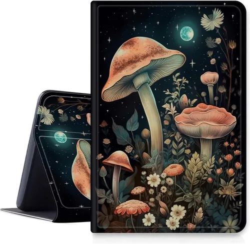 Vista 8 de Funda para tablet Amazon Kindle Fire HD 10 y 10 Plus de 10.1" (11ª generación, versión 2021), funda plegable con función de encendido y apagado