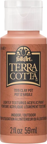 Vista 21 de FolkArt, Snowbank Pintura Acrílica Surtida 2 fl oz / 59ml Terra Cotta Para Manualidades DIY Fáciles de Aplicar, Suministros de Arte Con Acabado