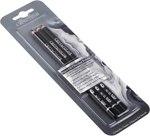 Vista 2 de Cretacolor lápiz Nero 3Pk X-Soft