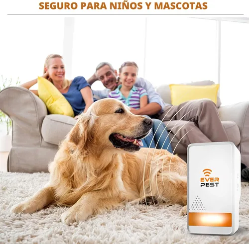 Vista 6 de Repelente ultrasónico de control de plagas enchufable, paquete de 2 repelentes – Deshazte de mosquitos, ratones, arañas de cucaracha, insecto