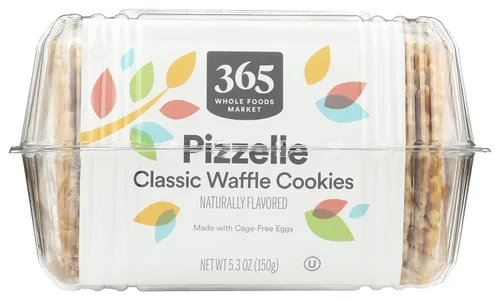Vista 6 de Whole Foods Market - Galletas de vainilla y pizzelle, 5.3 onzas