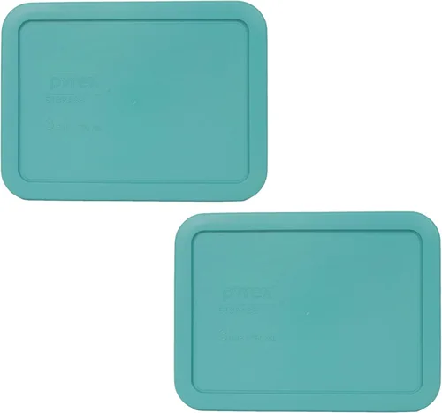 Vista 3 de Pyrex 7210-PC - Tapa rectangular de almacenamiento de alimentos de 3 tazas, fabricada en Estados Unidos BPA-Free Plastic Fits 7210 3-Cup Glass