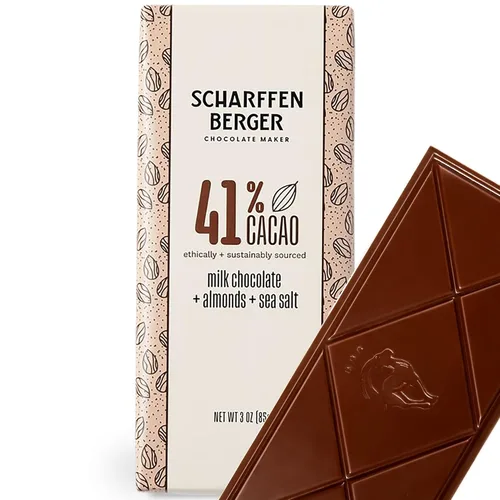 Vista 17 de Scharffen Berger Barra de Chocolate (3 onzas, paquete de 6) – Barra de chocolate negro semidulce, 62% de cacao, sin gluten, barras de chocolate