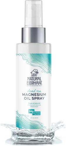 Vista 11 de Natural Elephant Spray de aceite de magnesio del Mar Muerto para uso tópico 100% puro Promueve la relajación y el bienestar