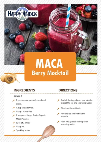 Vista 3 de Polvo de maca orgánica sin OMG, orgánico USDA, utilizado para energía y fitness, rendimiento y estado de ánimo, para hombres y mujeres
