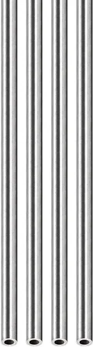 Vista 13 de DTGN Tubo de acero inoxidable 304 de 0.079 in x 0.006 in x 9.843 in (ODxWall TxL) - Paquete de 4 - Bueno para equipos de maquinaria - Tubería