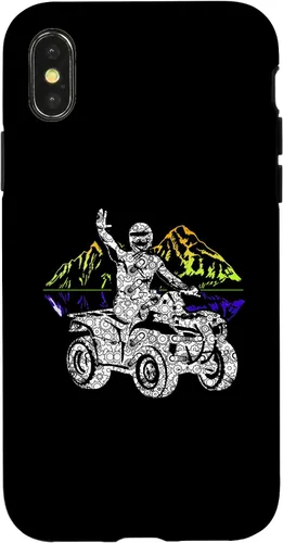 Vista 5 de ATV Rider Mountains Offroad Motocross Quad Racing Case for iPhone 16