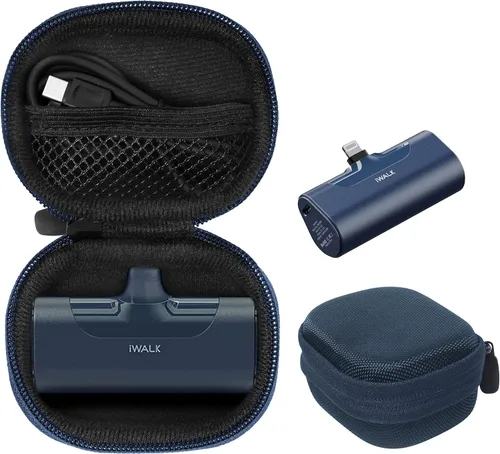 Vista 10 de Funda para cargador portátil pequeño compatible con iWALK pequeño cargador portátil USB-C, Anker Nano, JEJILL, LanLuk, Charmast, LENUTO, Swyop