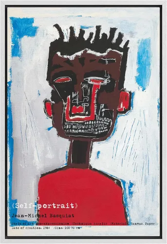 Vista 34 de SIGNLEADER Lienzo enmarcado para pared, arte semicírculo de mediados de siglo, formas geométricas, ilustraciones, arte moderno, contemporáneo