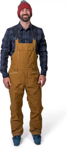 Vista 3 de Flylow Pantalones de esquí y snowboard impermeables con aislamiento para hombre