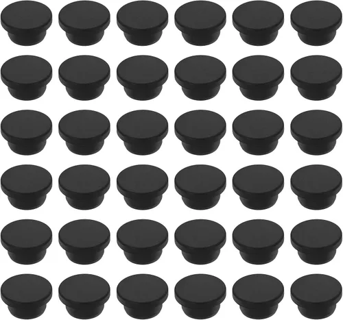 Vista 107 de MECCANIXITY - Tapones de silicona en forma de T (26mm, 1 pulgada de diámetro), color negro