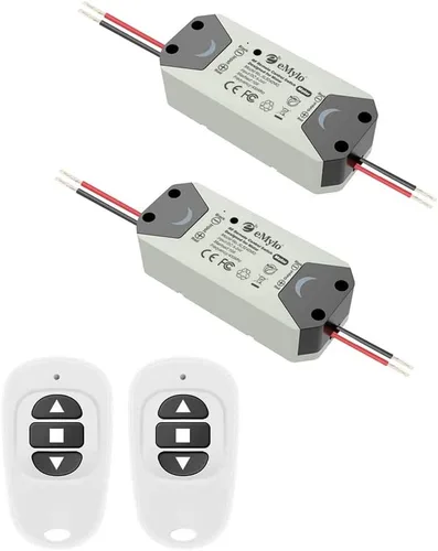 Vista 9 de eMylo Controlador de motor de interruptor RF inalámbrico Smart Switch Módulo de relé Interruptor de control remoto con receptor RF DC 12V 433Mhz