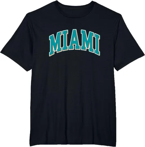 Vista 36 de Miami - Hometown Pride - Diseño retro - Camiseta clásica