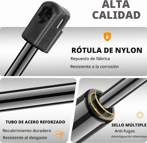 Vista 3 de Soporte de elevación de capó delantero 4525 compatible con 1997-2004 Corvette, 2007-2016 Lincoln Navigator Struts Shocks SG330023