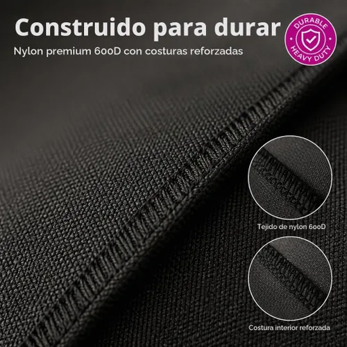 Vista 3 de DigitalDeckCovers - Cubierta antipolvo para mezclador BEHRINGER WING de 48 canales, color negro Tela resistente al agua, antiestática, resistente