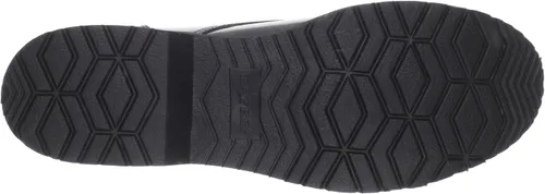 Vista 4 de Bates Zapatos de trabajo de alto brillo para hombre Negro
