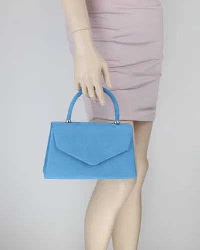 Vista 5 de Girly HandBags Bolso de mano de ante sintético para mujer