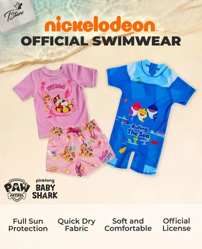 Vista 4 de Swim Set Boys Girls Bathing Suit Toddler Swimsuit Boy Girl Paw Patrol Rash Guard