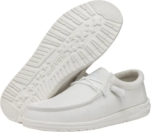 Vista 3 de Hey Dude Zapatos Wally Slub Moc Toe para hombre