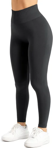 Vista 7 de A AGROSTE Leggings con levantamiento de glúteos para mujer, cintura alta, para entrenamiento, gimnasio, yoga, teñido anudado, sin costuras, mallas