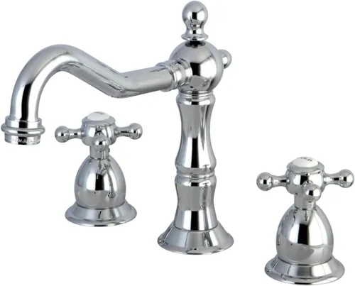 Vista 9 de Kingston Brass KS1977BX - Grifo de baño extendido de 8 pulgadas, latón cepillado