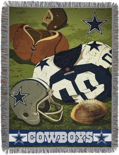 Vista 21 de Northwest NFL Woven Tapestry Wall Hanging, 48 x 60 Inches, Officially Licensed, Decorative Fringes