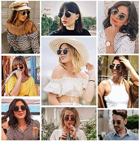 Vista 6 de SOJOS Gafas de sol polarizadas para mujer y hombre