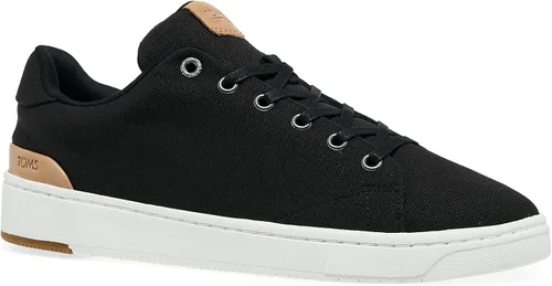 Vista 2 de TOMS Hombres Travel Lite Low Lace Up Zapatillas Zapatos Casual - Negro