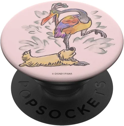 Vista 6 de Disney Pixar Up Kevin And Dug PopSockets MagSafe PopGrip para iPhone
