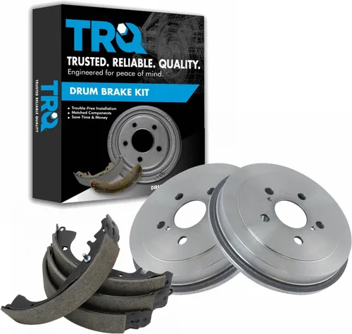Vista 63 de Kit de tambor y zapata de freno trasero TRQ Compatible con Colorado Canyon i-280 i-290 i-350 Pickup
