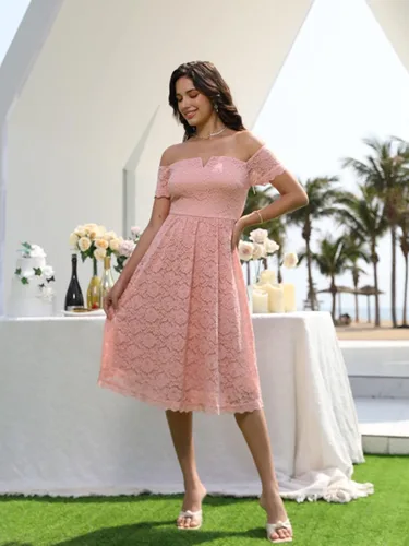 Vista 2 de GRACE KARIN Vestidos de invitada de boda para mujer, vestido de cóctel de verano 2023