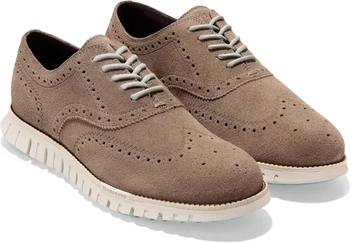 Vista 31 de Cole Haan Zerogrand Remastered Wing Tip Oxford para hombre Negro