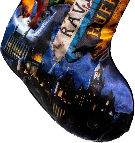 Vista 2 de Kurt Adler Harry Potter Reproducido calcetín