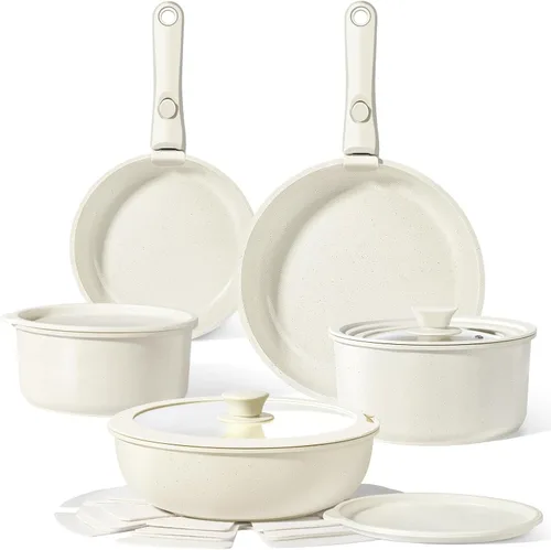 Vista 16 de GiPP Ceramic Pots and Pans Set