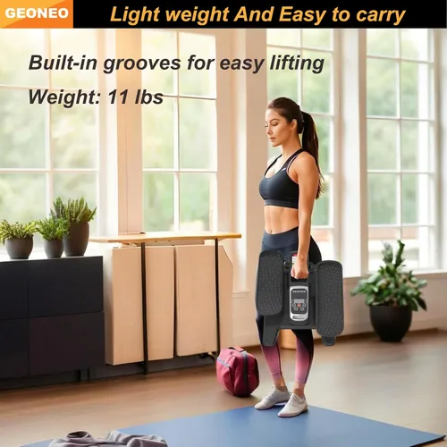 Vista 7 de Under Desk Elliptical Machine, Electric Elliptical Exerciser for Senior, Quiet & Small Electric Seated Pedal Exerciser for Home with Monitor, Remote