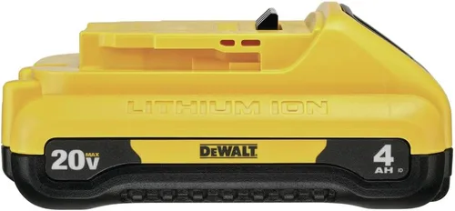 Vista 7 de Dewalt DCS571B-DCB240-BNDL ATOMIC 20V MAX Sierra circular sin escobillas de 4-1/2 pulgadas y batería compacta de iones de litio de 4 Ah