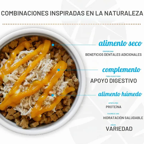 Vista 8 de Tiki Dog Born Carnivore - Alimento seco para perros, pollo, guisantes y lentejas, bolsa de 3.5 libras