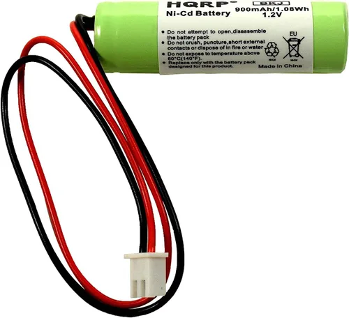 Vista 3 de HQRP Batería de luz de salida de emergencia para Unitech AA900mAh, OSA268 OSI OSA-268, MINBO AA-1000, Lithonia EXR LED EL M6 KR-AA900MAH KRAA900MAH