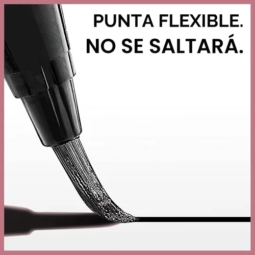 Vista 2 de MAYBELLINE New York Hyper Easy Liquid Pen No-Skip Delineador de ojos impermeable, acabado satinado, marrón oscuro MARRÓN PITCH