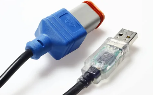 Vista 2 de Wirenest Buell ECM Cable de programación, USB, 1999-2010, versión robusta