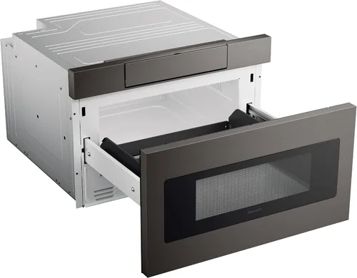 Vista 12 de SHARP SMD2470AH Horno de microondas con cajón, 24 pulgadas, 1.2 pies cúbicos, 950 vatios, panel de control oculto con pantalla LCD digital, acero