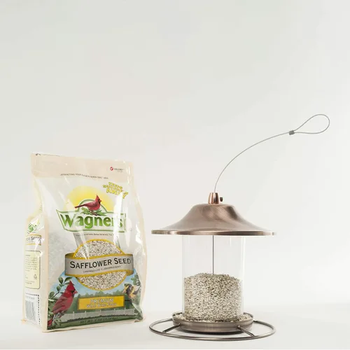 Vista 7 de Wagner's 57075 - Alimento para pájaros silvestres con semillas de cártamo, bolsa de 5 libras (paquete de 2)