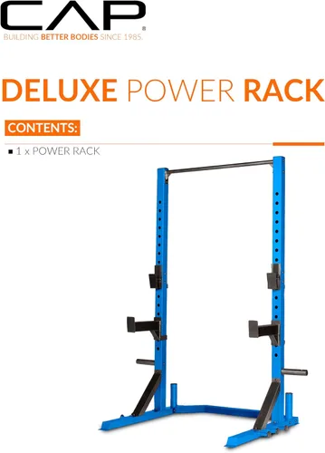 Vista 2 de CAP Barbell - Serie de colores FM-8000F Deluxe Power Rack