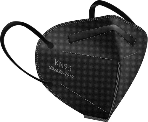 Vista 6 de HUHETA 50 PCs KN95 Face Mask, 5-Layer Face Mask Filter Efficiency≥95%