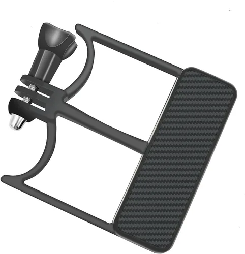 Vista 2 de Adaptador de placa de montaje cardán estabilizador de mano para DJI OSMO 6/5/4/3Action Cámara, negro